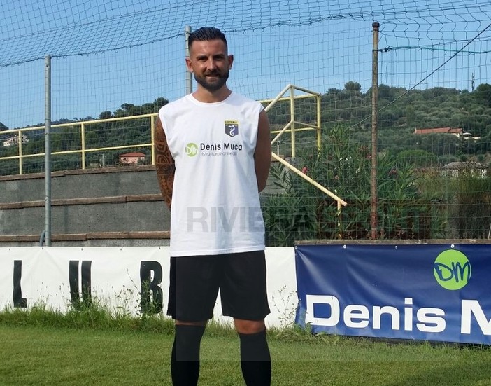 Nicholas Costantini, centrocampista dell'Imperia Nicholas Costantini, centrocampista dell'Imperia