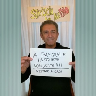 Emergenza Coronavirus: dall'amico di Dolceacqua Ezio Greggio l'invito a restare a casa per Pasqua e pasquetta (Video) Emergenza Coronavirus: dall'amico di Dolceacqua Ezio Greggio l'invito a restare a casa per Pasqua e pasquetta (Video)