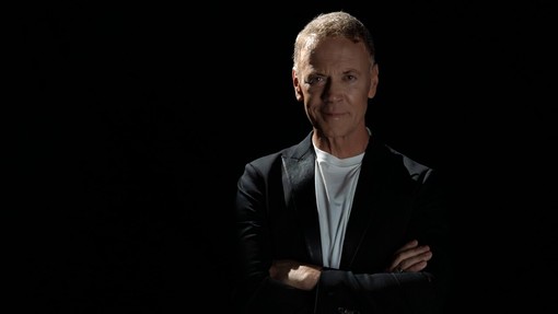 Rocco Siffredi in 'Siffredi racconta Rocco' al teatro Ariston di Sanremo