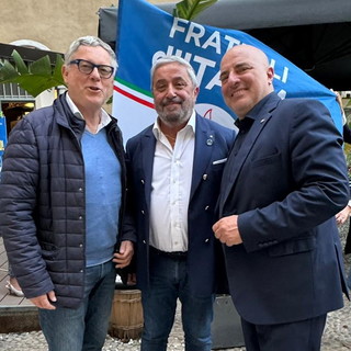 Elezioni Sanremo: Gianni Rolando all’evento di Luigi Muscio di Fratelli d’Italia, sanità al centro