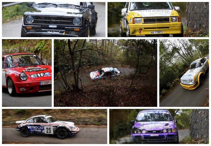 Sanremo: alle 8.30 via al Rally Storico, ieri lo spettacolo dello 'Shakedown'. Le foto di Tonino Bonomo