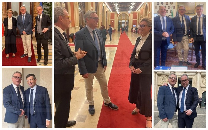 Elezioni Sanremo: Gianni Rolando a Roma ottiene il sostegno di tutti i partiti di centrodestra (Foto)