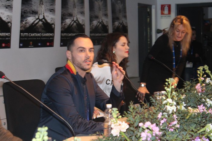 #Festival2017, Raige e Giulia Luzi al Palafiori: "Per Sanremo il nostro pezzo ha bisogno di un secondo ascolto"