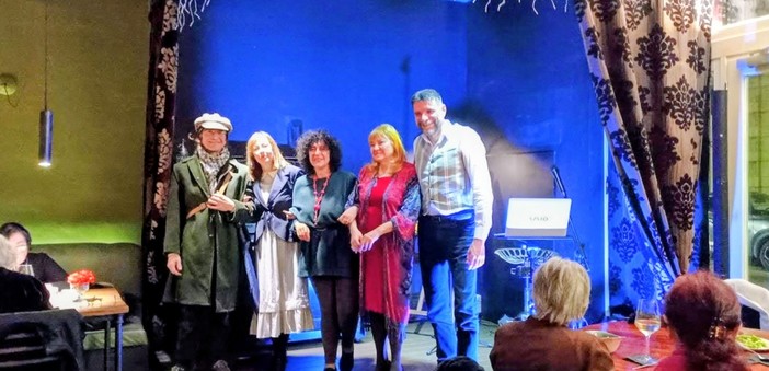 Teatro e musica a Bordighera, applausi per i cinque artisti del gruppo Reading &amp; Drama di Ventimiglia (Foto)