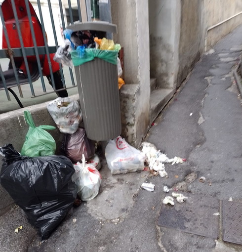 Sanremo: rifiuti abbandonati dai soliti 'furbetti' in via Zefiro Massa, residenti chiedono attenzione (Foto) Sanremo: rifiuti abbandonati dai soliti 'furbetti' in via Zefiro Massa, residenti chiedono attenzione (Foto)