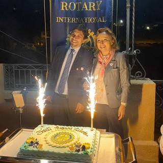 Sanremo: visita della Governatrice del Distretto Rotary Silvia Scarrone, giovedì la serata al Golf