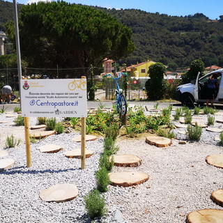 Camporosso: in collaborazione con il Comune, progetto di riqualificazione della rotatoria sulla pista ciclabile