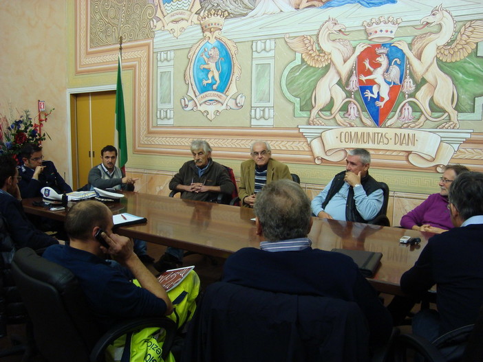 Diano Marina: stamattina riunione dei sindaci del Golfo Dianese per l'emergenza maltempo Diano Marina: stamattina riunione dei sindaci del Golfo Dianese per l'emergenza maltempo
