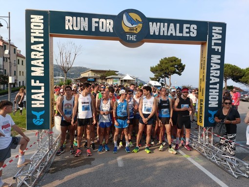 Sanremo: record di iscritti alla ‘Run for the whales’, oggi e domani le iscrizioni sul posto