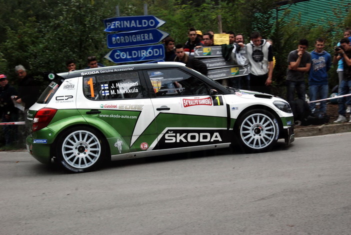 54° Rally di Sanremo: il resoconto delle prime tre prove speciali con Giandomenico Basso in testa 54° Rally di Sanremo: il resoconto delle prime tre prove speciali con Giandomenico Basso in testa