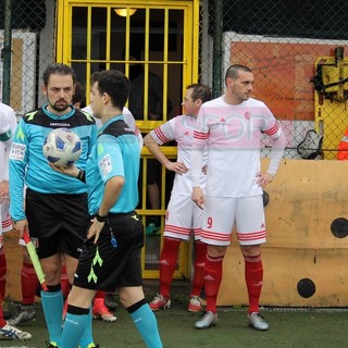 Nella foto Davide Rovella, bomber del Taggia a quota 8 reti in campionato