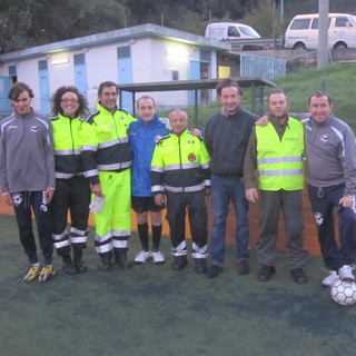 E' iniziata ieri la collaborazione dei Rangers d'Italia per il campionato di calcio non vedenti