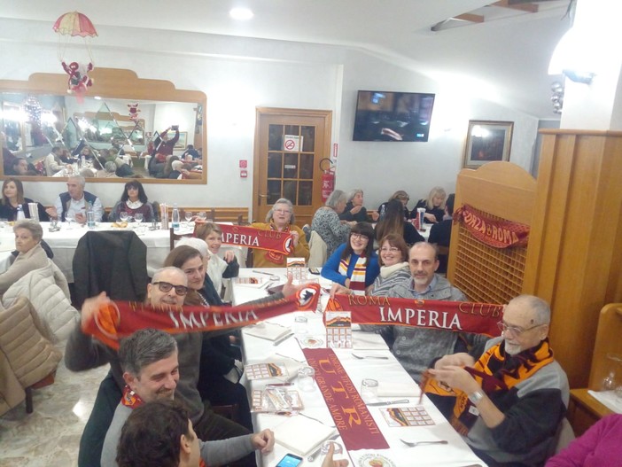 Calcio. Roma Club Imperia, si è svolta la cena di Natale (FOTO)