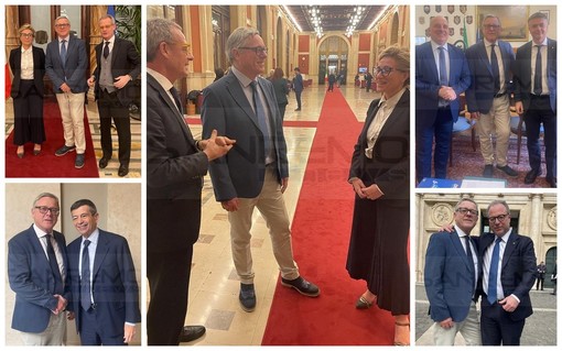 Elezioni Sanremo: Gianni Rolando a Roma ottiene il sostegno di tutti i partiti di centrodestra (Foto)