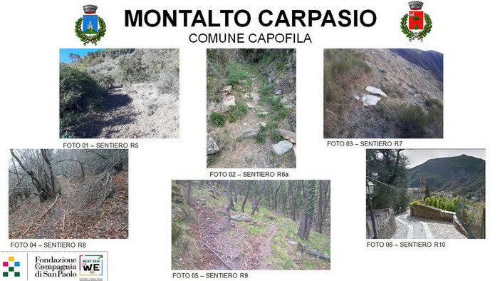 Recupero dei sentieri in chiave turistica per il progetto ‘Valli Argentina e Armea accoglienti… per tutti’