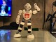 Robot Tim in sala stampa Robot Tim in sala stampa