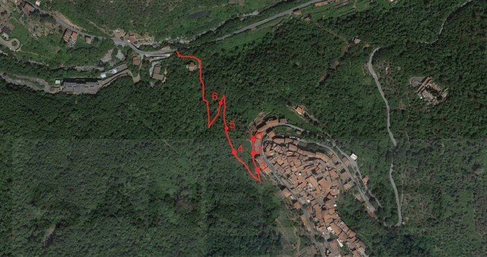 Castelvittorio: con 100mila euro verrà riqualificata l'antica strada 'Munta' verso il centro storico (Foto)