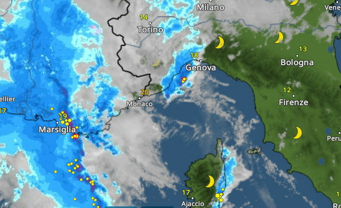 La situazione alle 7 La situazione alle 7