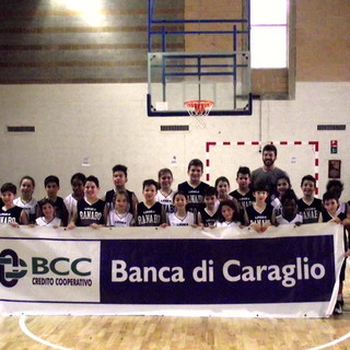 Pallacanestro: sabato mattina di festa per 30 mini cestisti della Rari Nantes Bordighera con la Banca di Caraglio