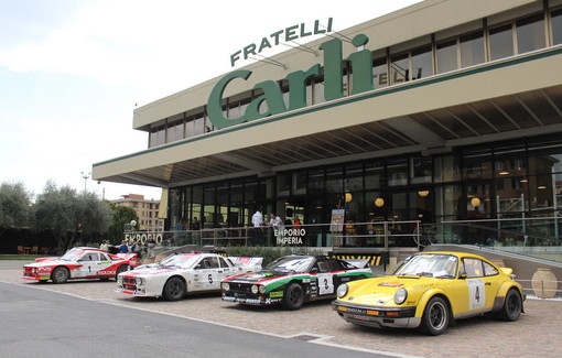 Il 31° Rally Storico di Sanremo farà 'pit stop' all’Emporio Fratelli Carli di Imperia