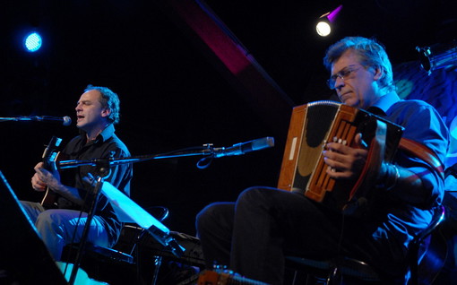 Per il ’Perinaldo festival', domani concerto del duo di organetto e chitarra con Riccardo Tesi e Maurizio Geri