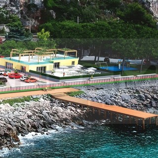 Ventimiglia: alberi, giardini, una struttura e un pontile in legno per la 'Pineta' dei Balzi Rossi (Foto)