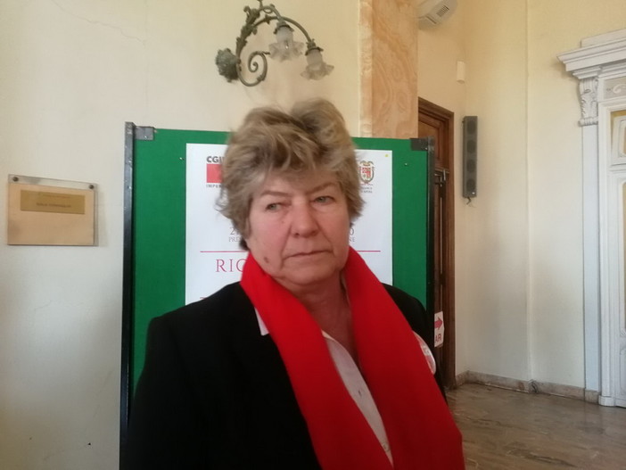 Imperia: Susanna Camusso sulla politica nazionale "I partiti devono lavorare sul programma di Governo" (Video)