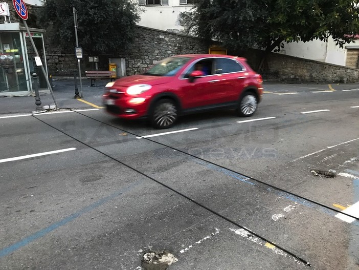 Le rilevazioni della “Citec” in piazza Eroi