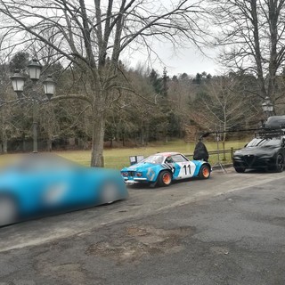 Sanremo: il prato di San Romolo e le speciali del rally mondiale diventano un set per la pubblicità della Renault (Foto)