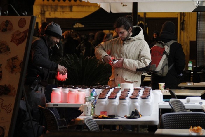 #Sanremo2019: registrazione dello spot Nutella questa sera in piazza San Siro con comparse matuziane (Foto) #Sanremo2019: registrazione dello spot Nutella questa sera in piazza San Siro con comparse matuziane (Foto)