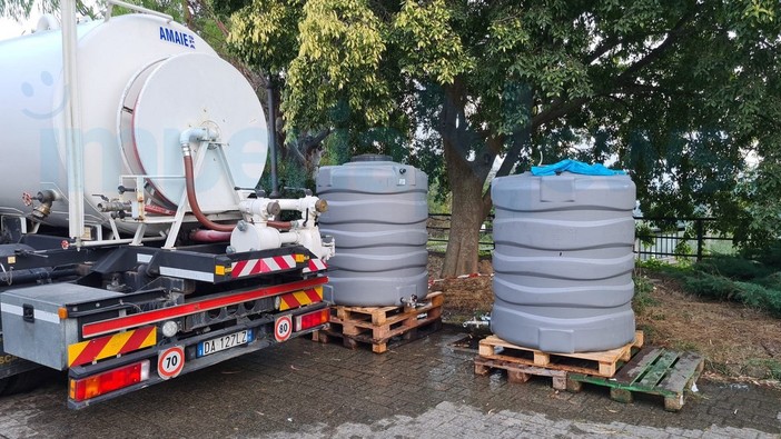 Imperia: servono lavori di manutenzione, venerdì stop all'acqua a Montegrazie ma arrivano tre cisterne