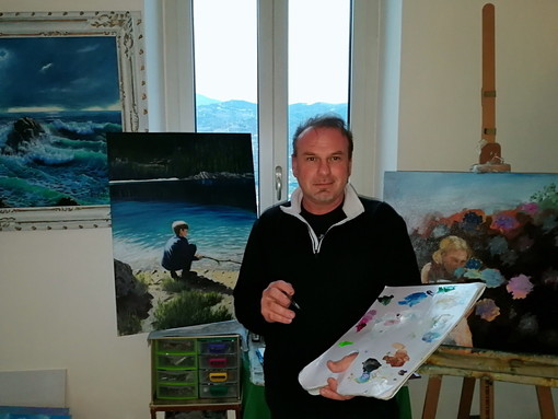 Sanremo: prosegue fino al 31 marzo all'hotel Nazionale la mostra di Riccardo Bonfà Sanremo: prosegue fino al 31 marzo all'hotel Nazionale la mostra di Riccardo Bonfà