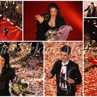 #Sanremo2015: ecco la passerella sul 'Red Carpet', di fronte all'Ariston i protagonisti del Festival #Sanremo2015: ecco la passerella sul 'Red Carpet', di fronte all'Ariston i protagonisti del Festival