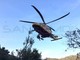 Ventimiglia: ciclista cade nella zona di frazione Calvo, trasportato in elicottero al 'Santa Corona' di Pietra Ligure