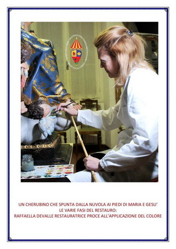 Sanremo: restaurata la settecentesca statua della Madonna del Rosario, domenica prossima la presentazione Sanremo: restaurata la settecentesca statua della Madonna del Rosario, domenica prossima la presentazione
