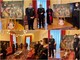 La cerimonia di riconsegna nella sede della Diocesi a Sanremo La cerimonia di riconsegna nella sede della Diocesi a Sanremo