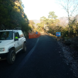 Viabilità nell'entroterra: riaperta questa mattina la strada Provinciale 61 tra San Romolo e Perinaldo (Foto)