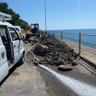 Diano Marina, non c'è pace per i cittadini. Domani stop in tutto il Golfo all'erogazione dell'acqua per l'intervento di riparazione sull'Incompiuta