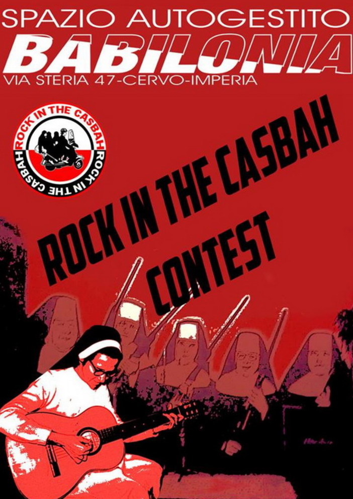 Aperte le iscrizioni per partecipare al 'Contest Rock in the Casbah 2014' al 'Babilionia' di Cervo