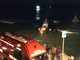 Sanremo: sono proseguite fino all'1.30 le operazioni di Guardia Costiera e VVF per la motovedetta arenata Sanremo: sono proseguite fino all'1.30 le operazioni di Guardia Costiera e VVF per la motovedetta arenata