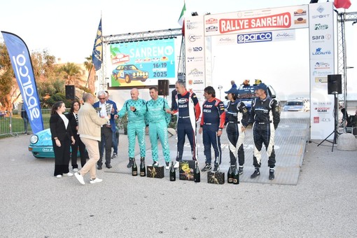 Il podio del Rally Storico dello scorso anno Il podio del Rally Storico dello scorso anno