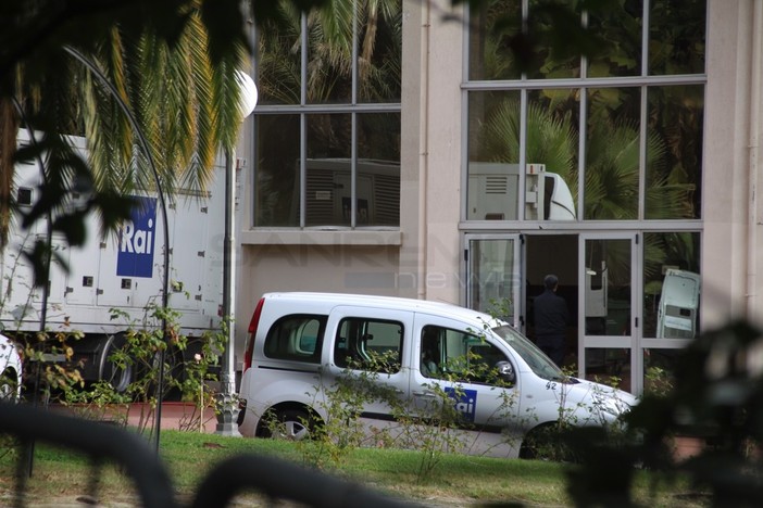 I mezzi Rai a Villa Ormond