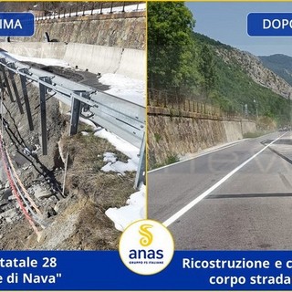 Dopo i weekend da incubo per liguri e piemontesi Anas rimuove l'ultimo senso unico alternato sulla statale del Colle di Nava