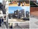 Bordighera: serie di sopralluoghi del Sindaco Ingenito sui cantieri in atto nella città delle palme (Foto)
