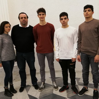 Gli studenti di Imperia e Sanremo