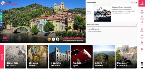 Dolceacqua: per prepararsi alla ripresa post covid, il comune lancia il suo nuovo sito web turistico ed rinnova quello amministrativo Dolceacqua: per prepararsi alla ripresa post covid, il comune lancia il suo nuovo sito web turistico ed rinnova quello amministrativo