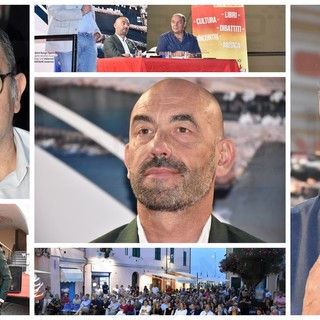 Riva Ligure: in 300 per Matteo Bassetti "Dopo il Covid dobbiamo tornare alla normalità" (Foto e Video)