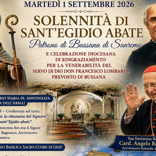 Bussana celebra Sant’Egidio con il Cardinale Bagnasco e rende grazie per la venerabilità di don Lombardi