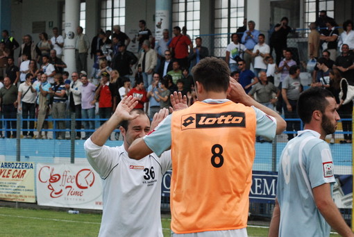 La festa a fine partita