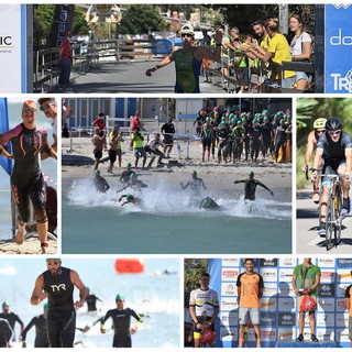 Sanremo: oltre 1.700 partecipanti all'Olympic Triathlon, ieri il grande spettacolo tra mare e strade (Foto)